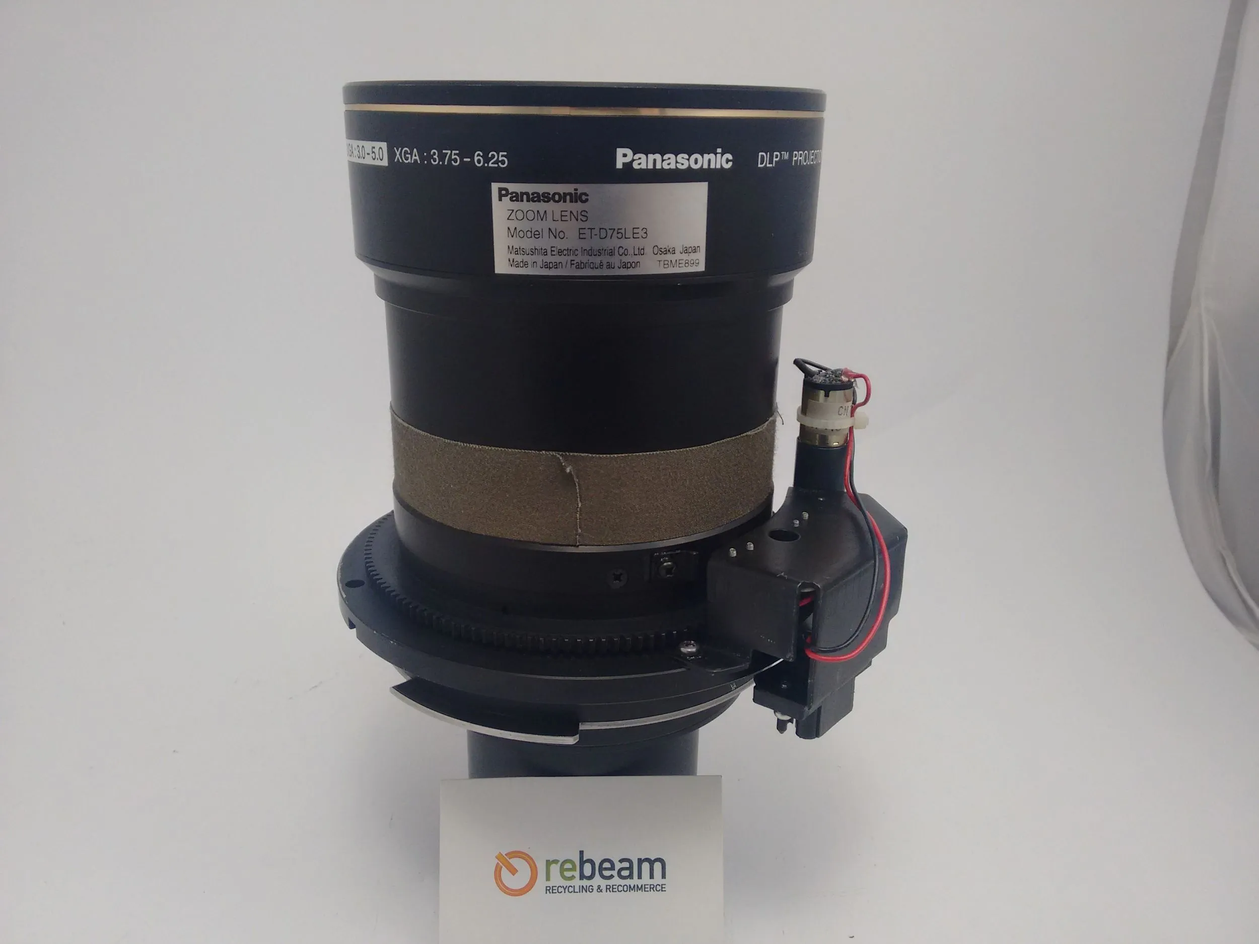 Panasonic ET-D75LE6 プロジェクター レンズ [ジャンク品] Panasonic ET-D75LE6 プロジェクター レンズ [ジャンク品] 旧製品用